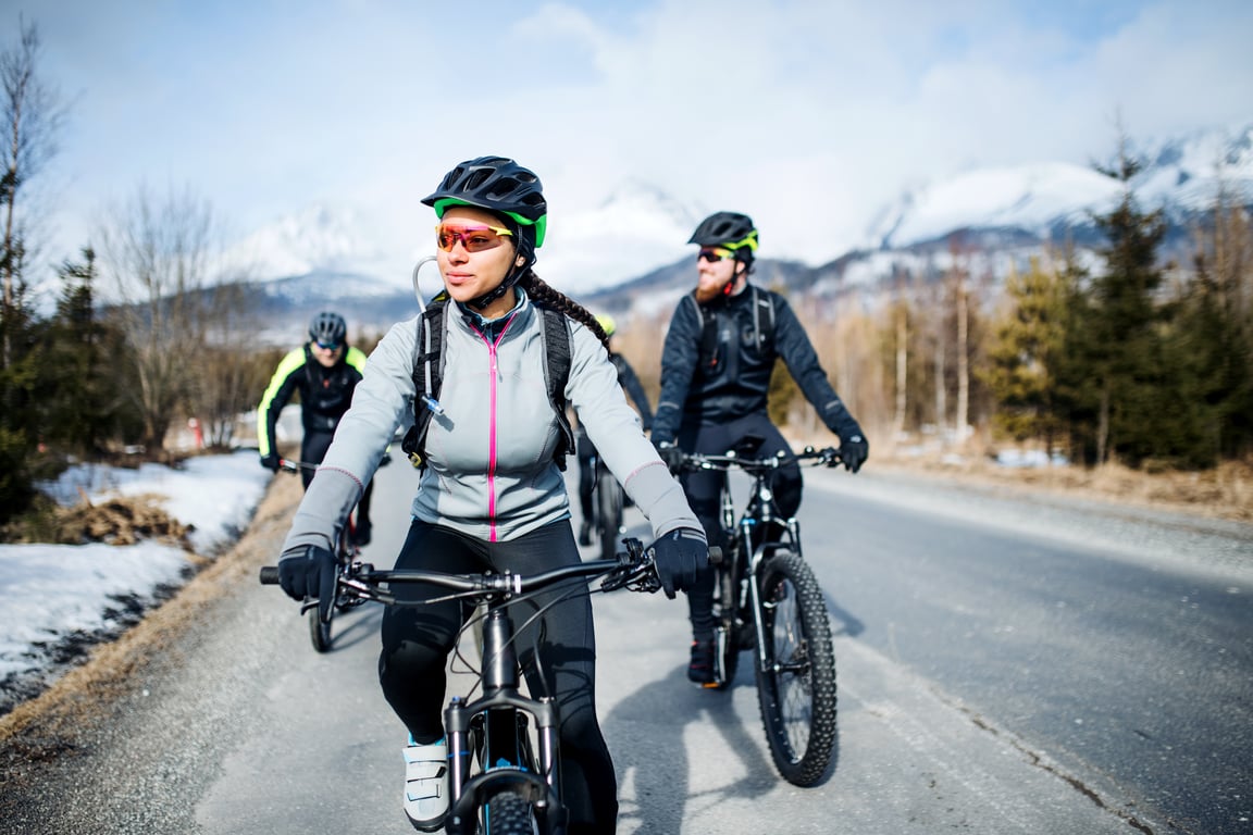 Biking in West Yellowstone image