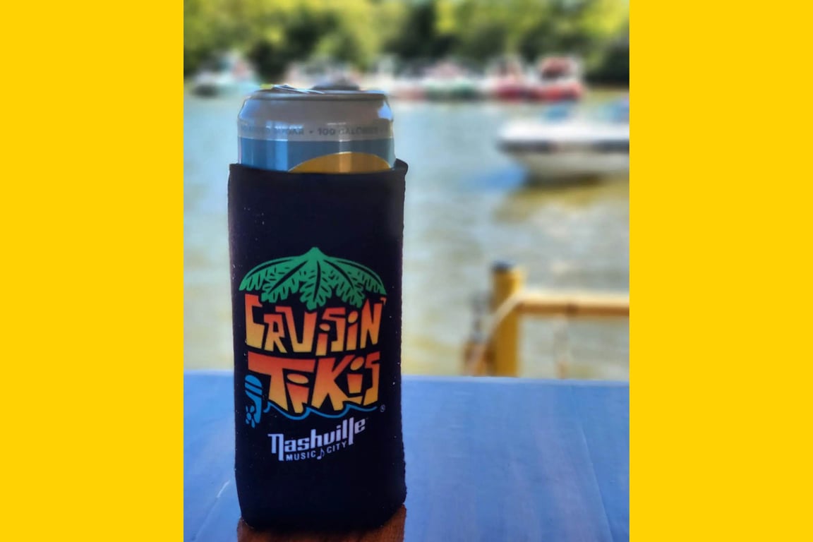 Private Sunset Tiki Boat Cruise in Nashville | BYOB Fun on the River Tour Image 4