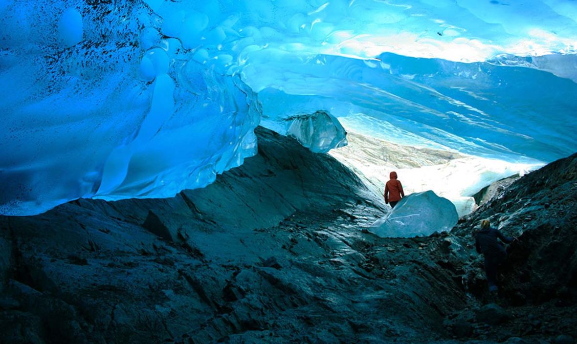 What's the Deal With Glacier Ice Caves? image