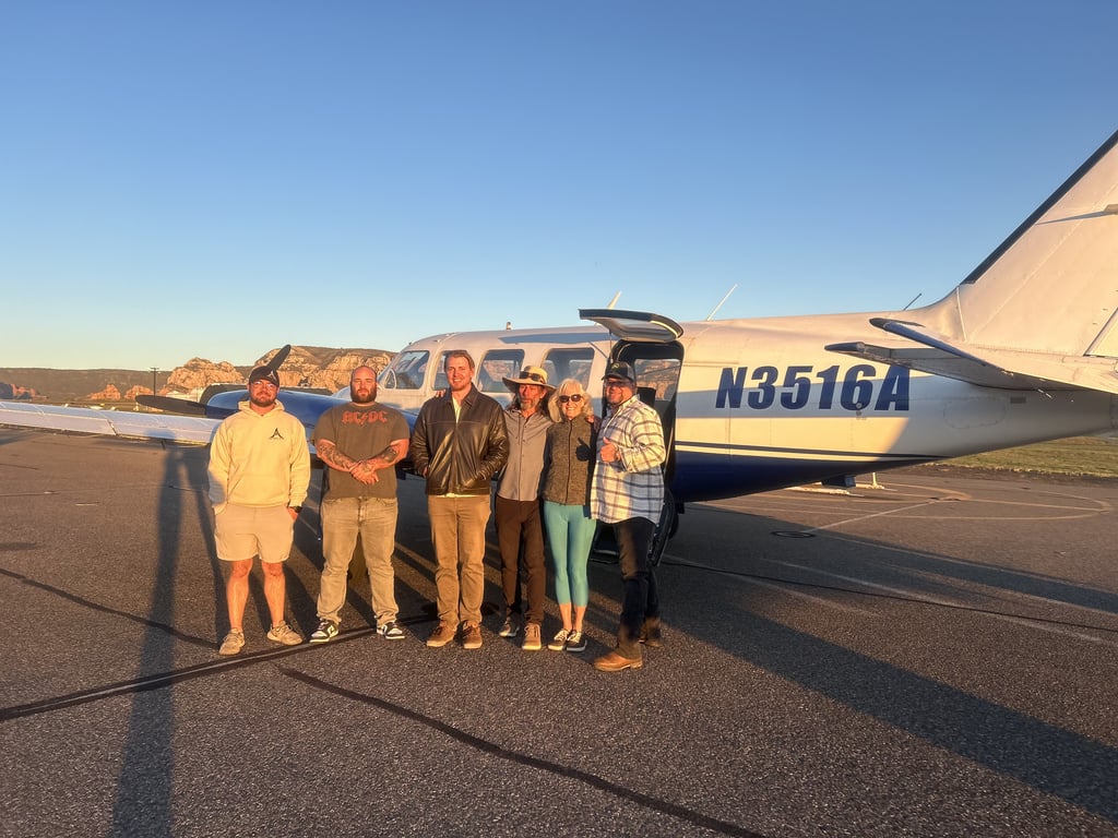 Private Page by Air and Ground Tour from Sedona - 7-8 Hour Antelope Canyon and Horseshoe Bend Experience Tour Image 5