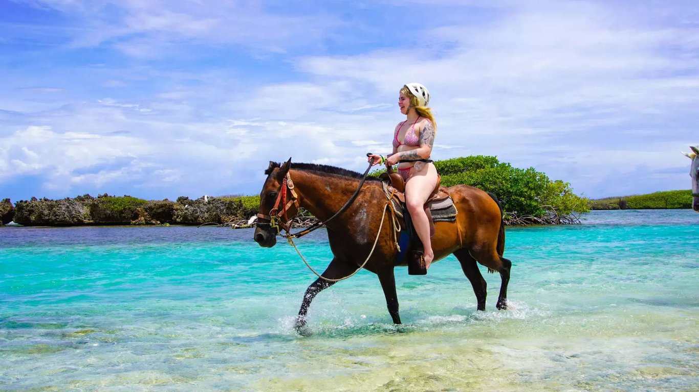 Horseback Riding at Mahogany Bay image