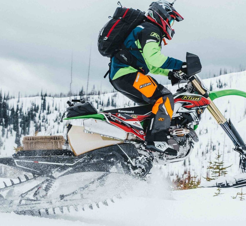 Snowbike Tour Near Glacier Park Tour Image 7