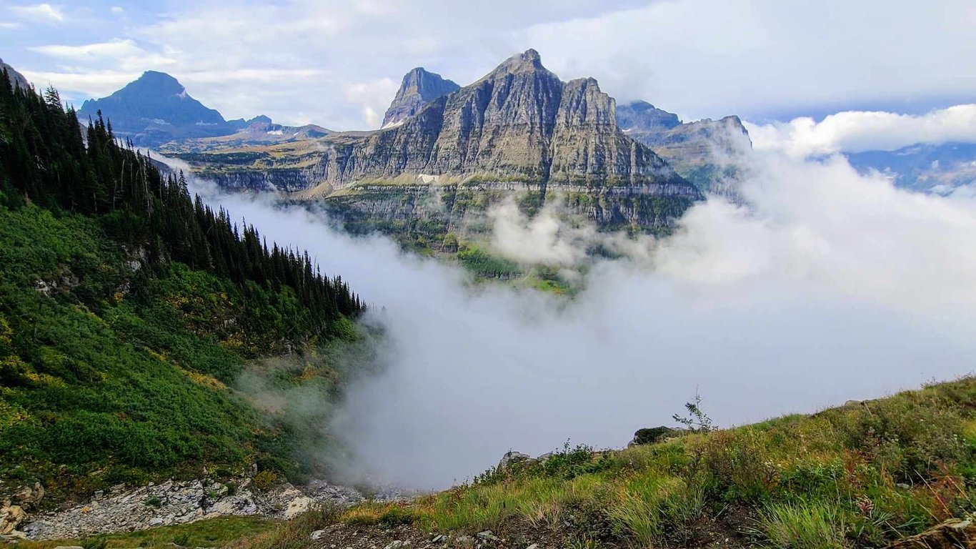 Guided Hike On The Highline Trail Glacier National Park image