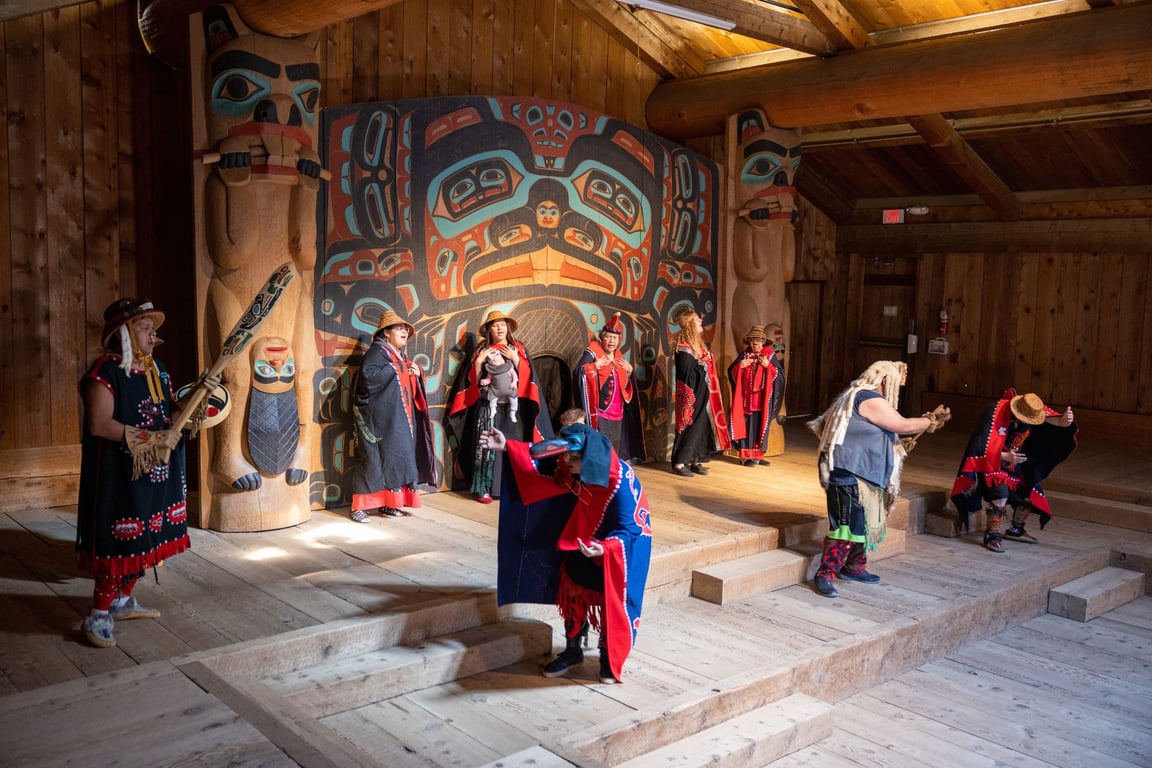 Saxman Native Village & Lumberjack Show image