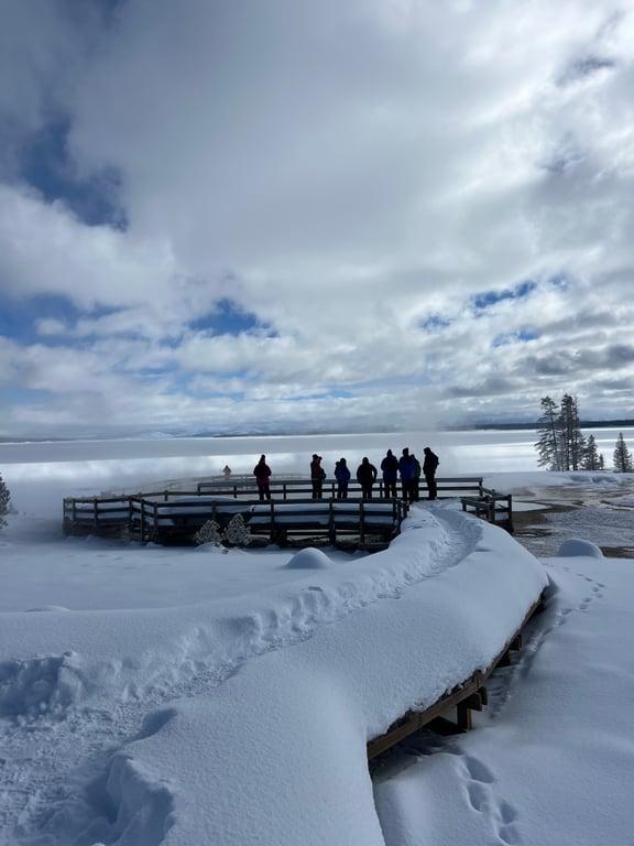 Yellowstone Snowcoach to Old Faithful Tour Image 6