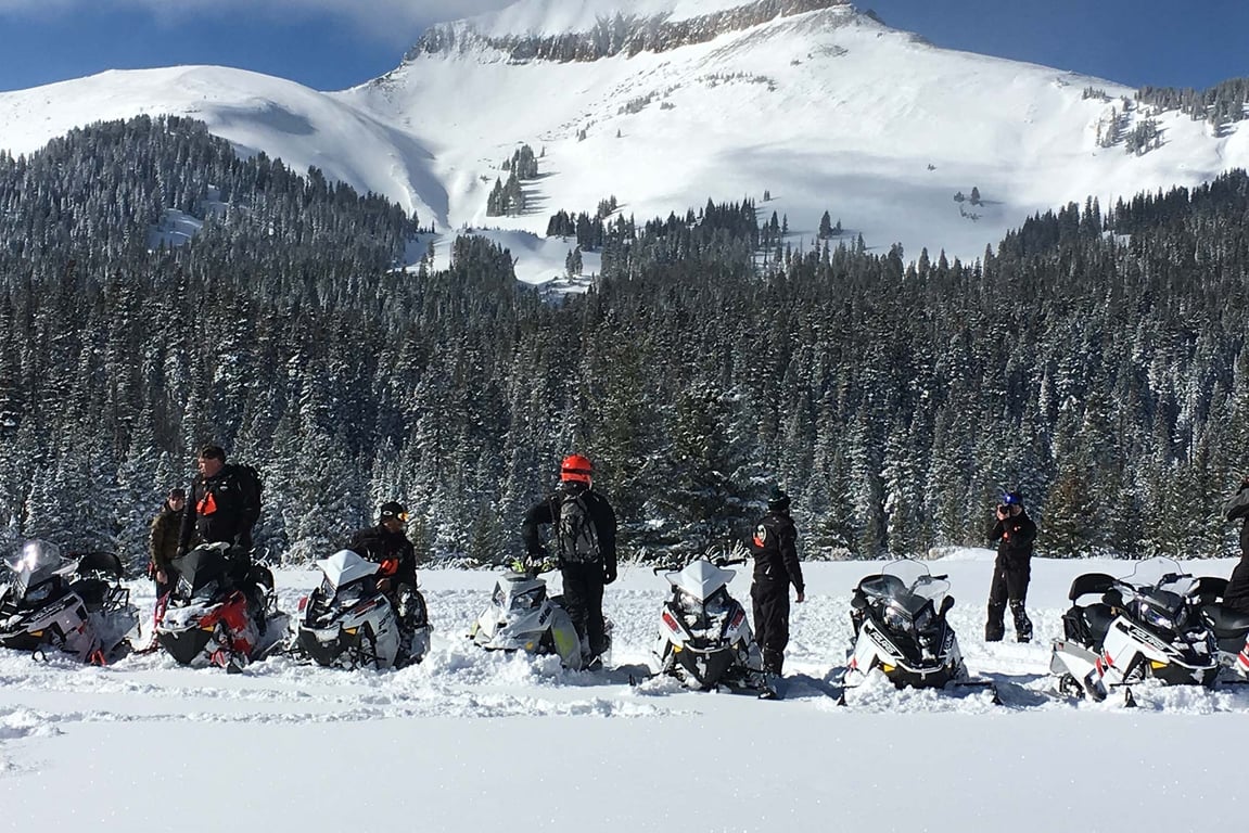 Telluride Advanced Snowmobile Tour Half Day Tour Image 4