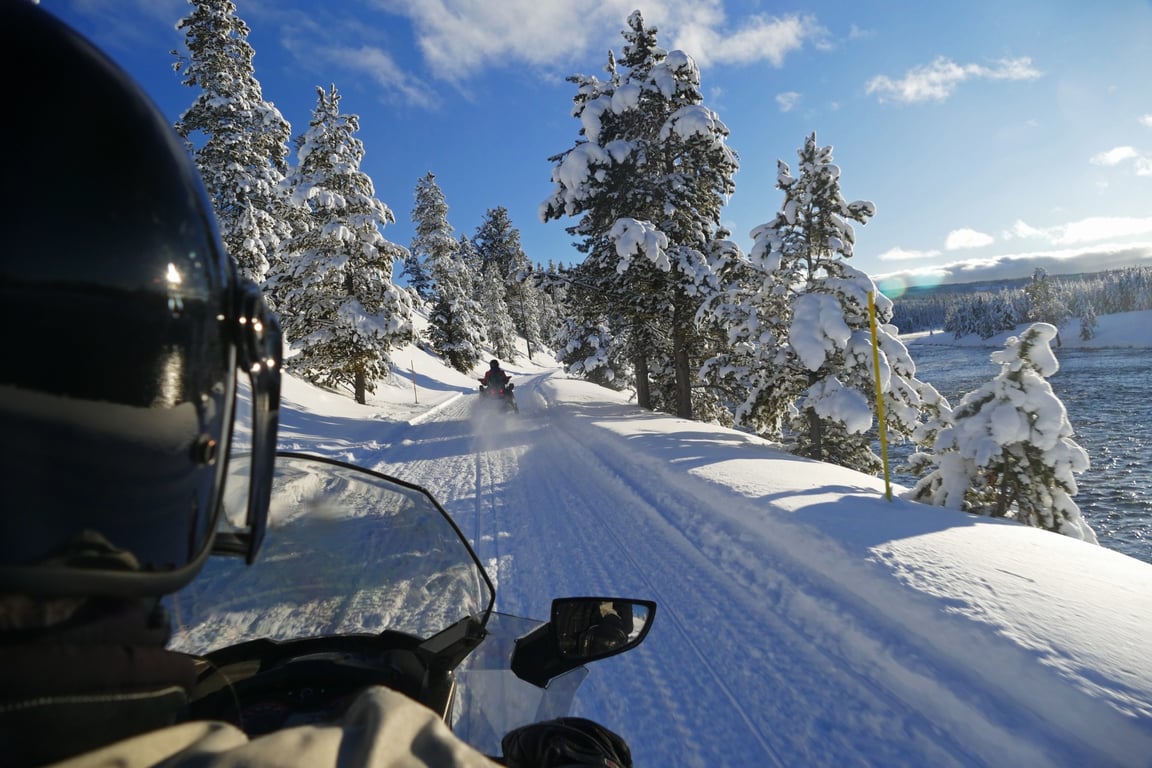 Full Day Turpin Meadow Snowmobile Tour Image 5