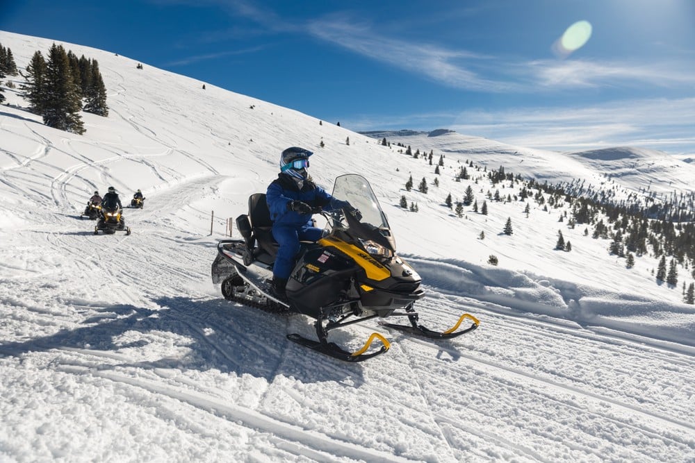 Two Hour Vail Snowmobile Rental image