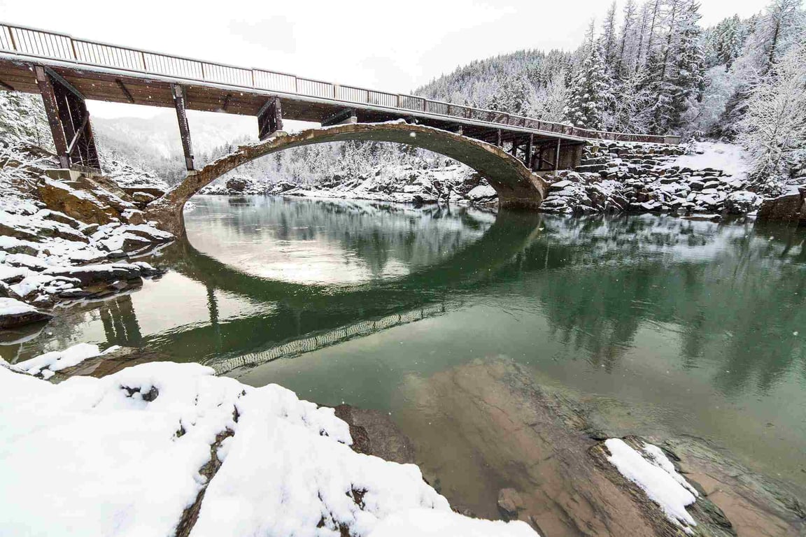 Visiting Glacier National Park in Winter image