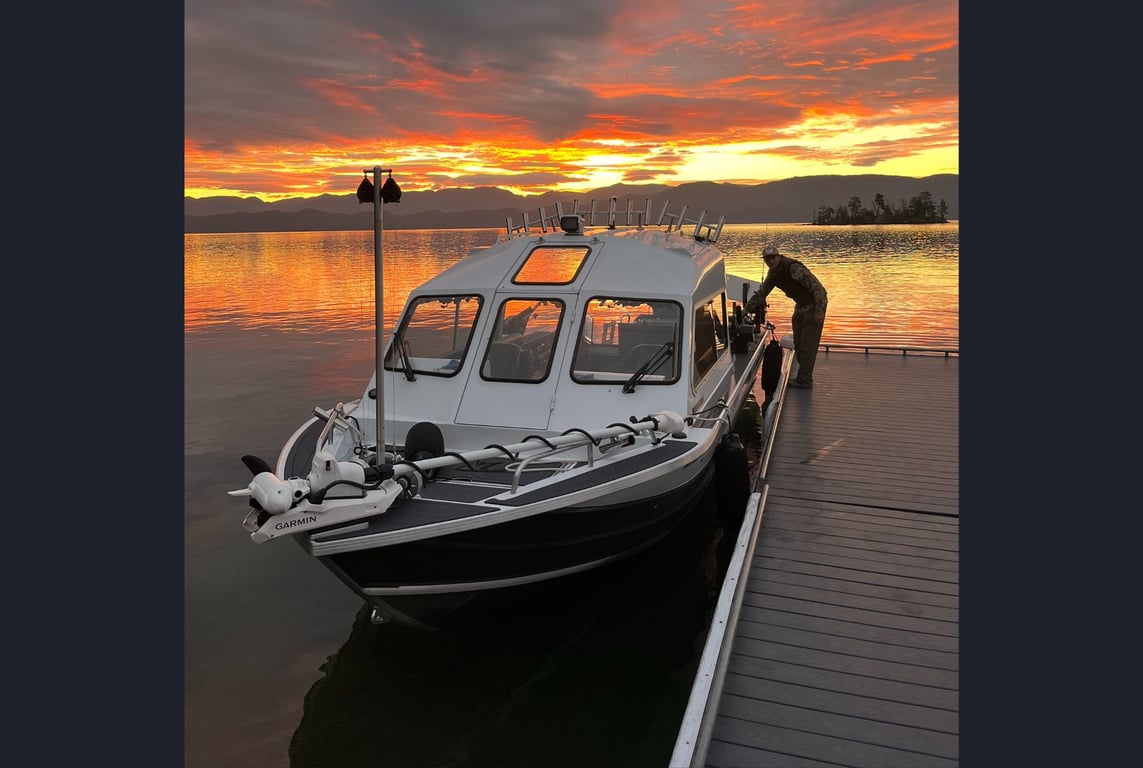 Flathead Lake Fishing Private Half-Day Tour Image 7