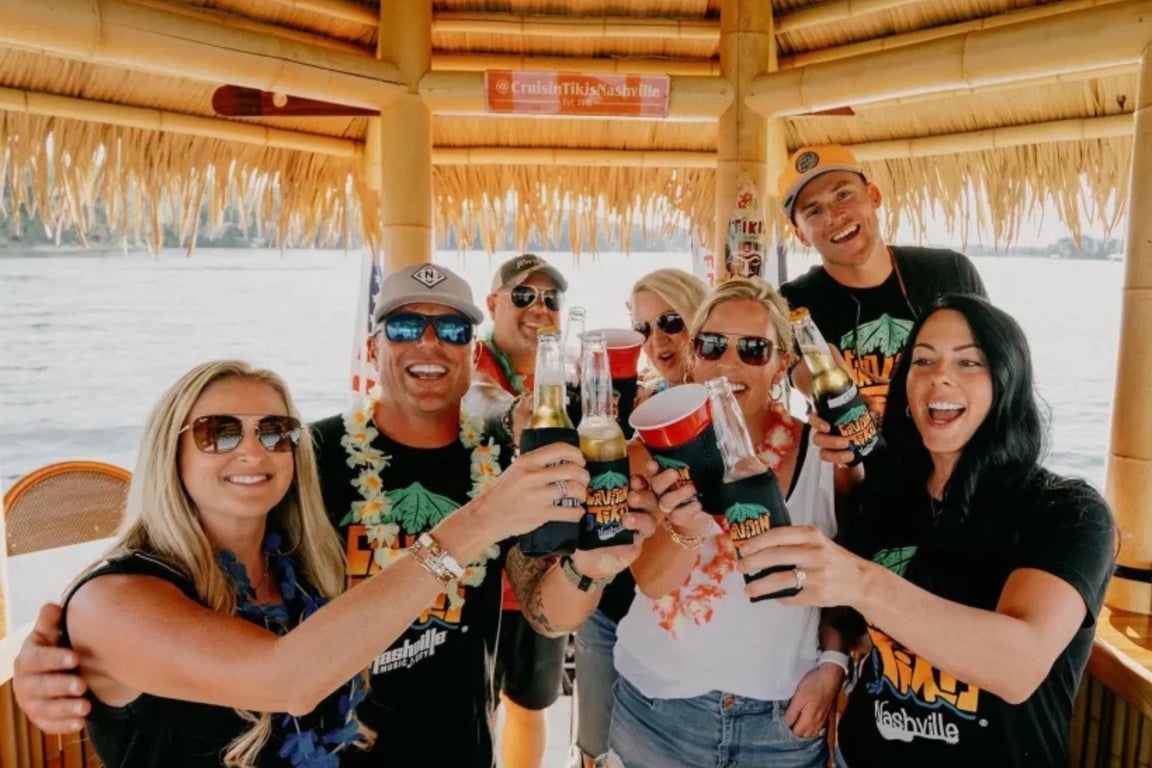 Tiki Boat Cruise in Nashville | BYOB Party on the River Tour Image 4