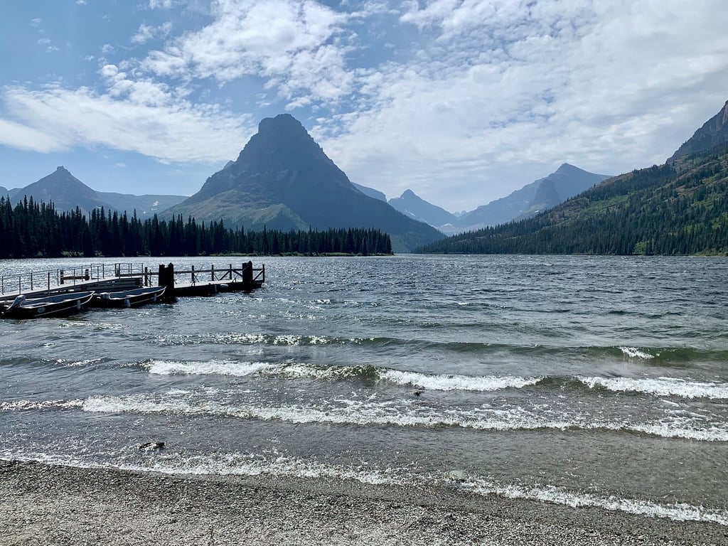Enjoyable Boat Ride Across Two Medicine Lake with a Hike to Twin Falls review image 1