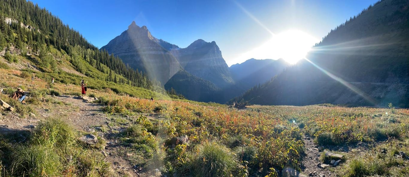 Best Sunset Spots In Glacier National Park image
