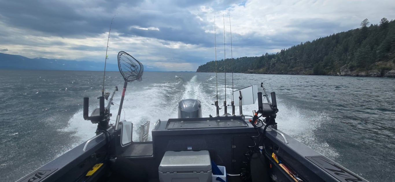 Whitefish Lake Half-Day Fishing Charter Tour Image 2