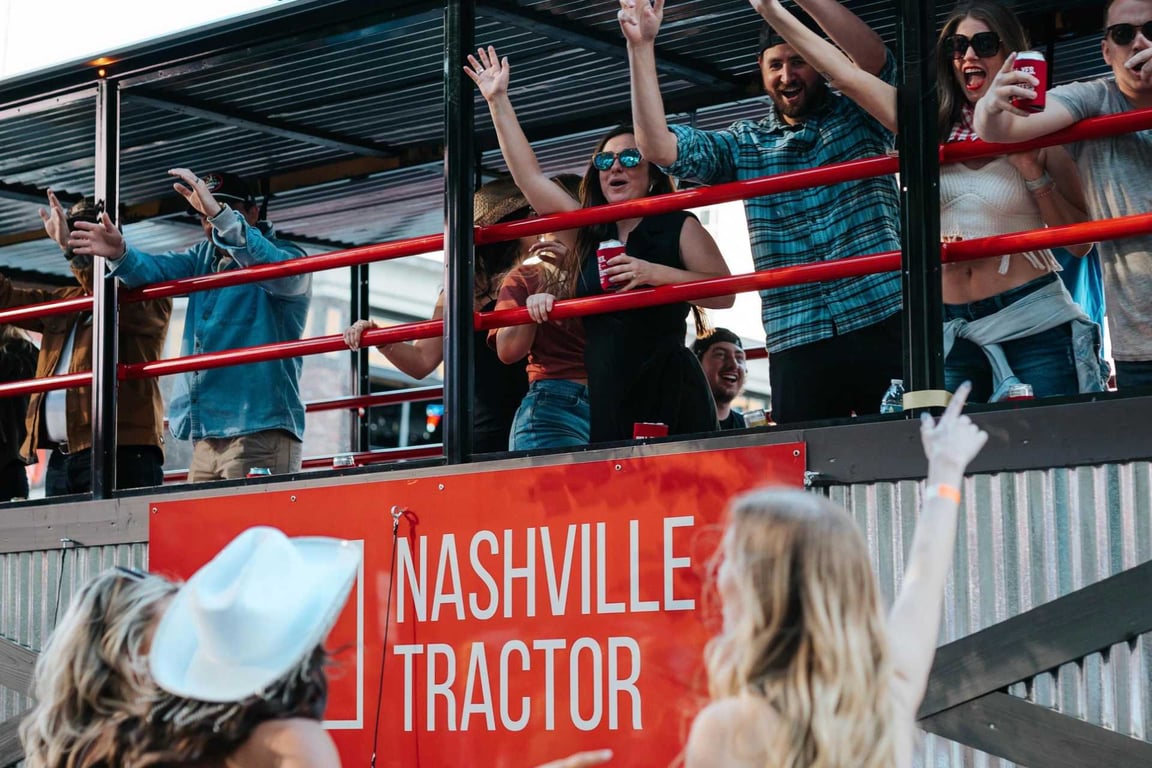 Private Nashville Tractor Party Wagon - Original Tour Image 8