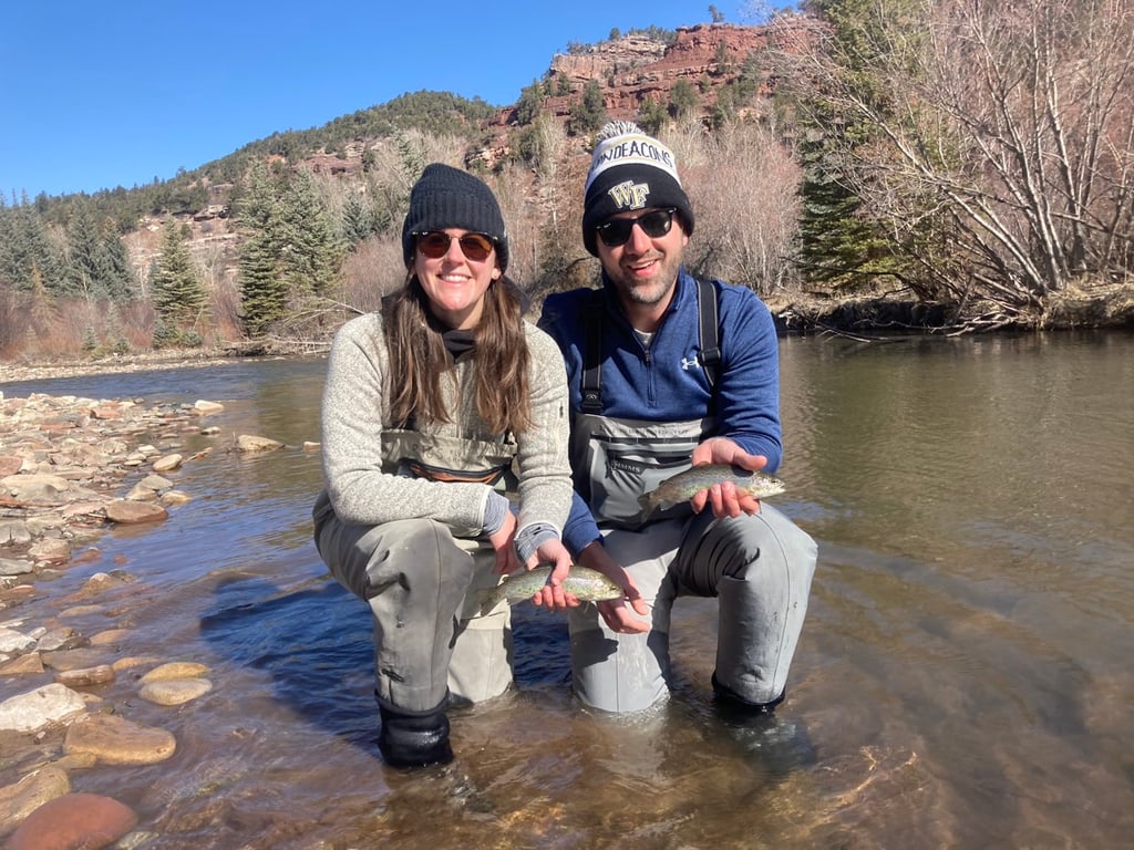 Winter Fly Fishing The Uncompahgre - Half Day image