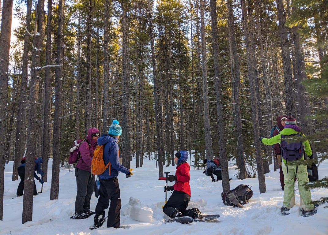 Columbia Falls Winter Snowshoe Tour Image 2