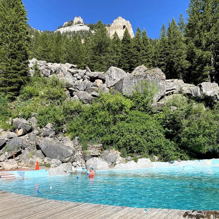 Hike + Granite Hot Springs image