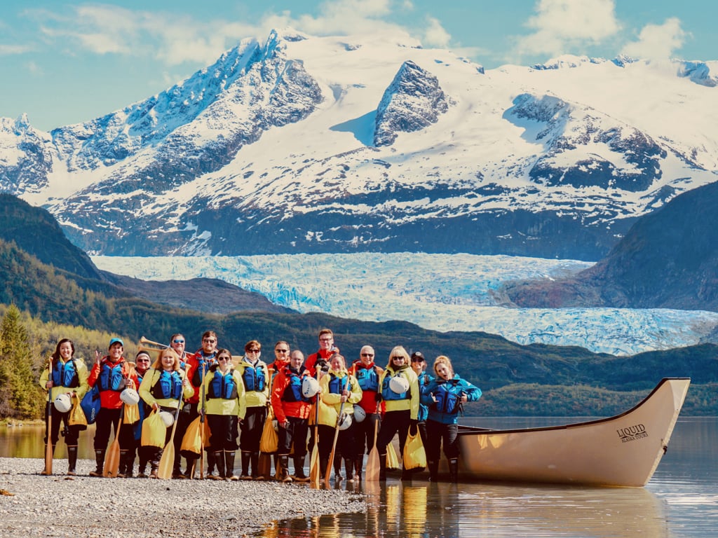 Mendenhall Lake Canoe Tour image