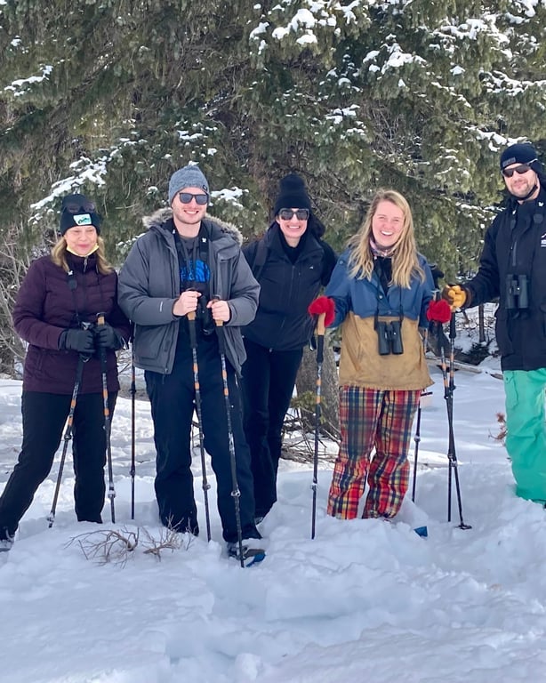 Winter Yellowstone Snowshoe Safari Tour Image 2