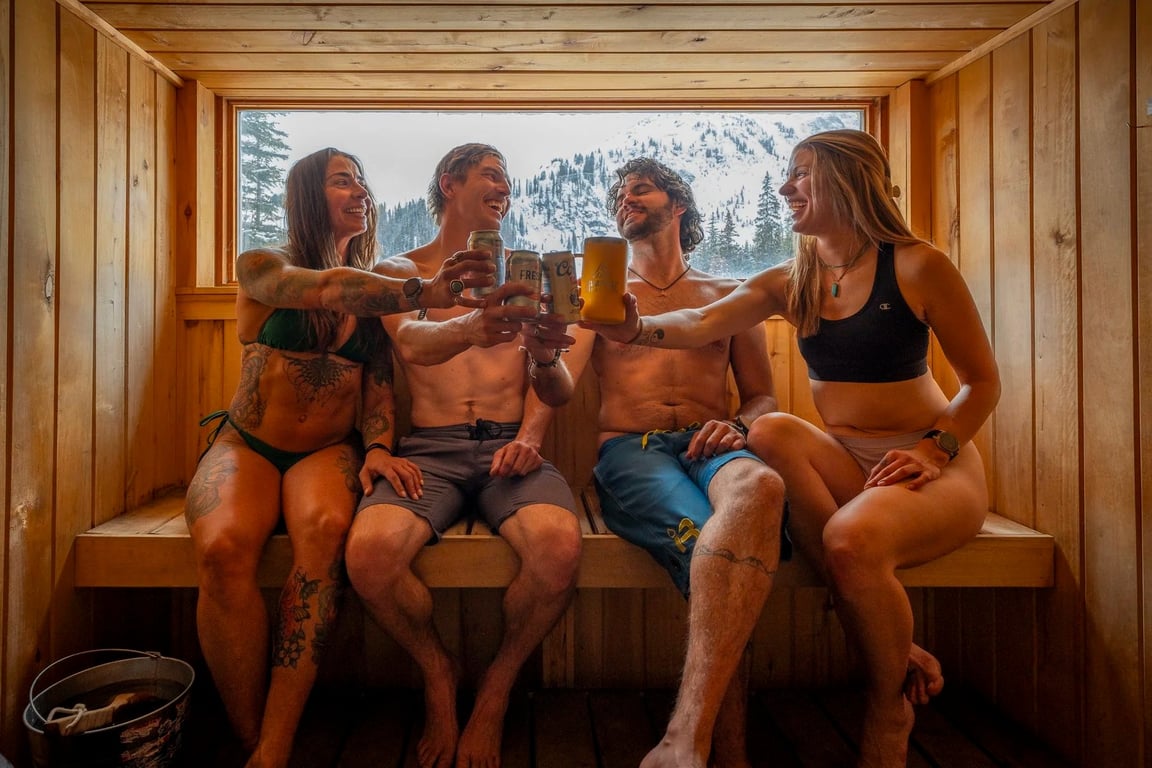 Camp Fireranch Sauna