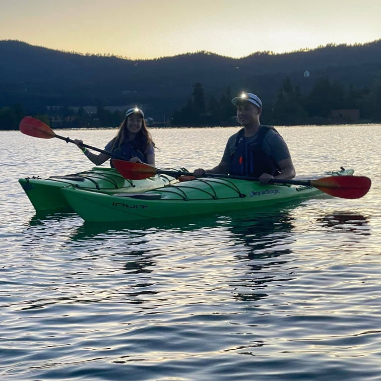 Whitefish Lake Evening Kayak Tour image