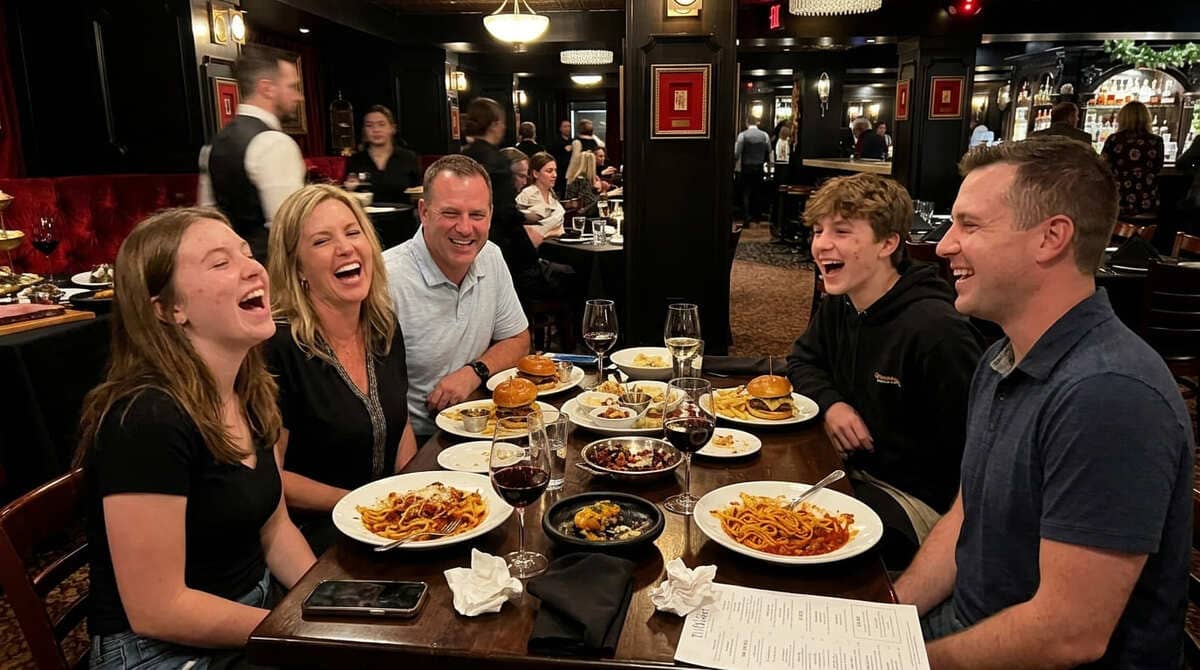 Family meal in Nashville