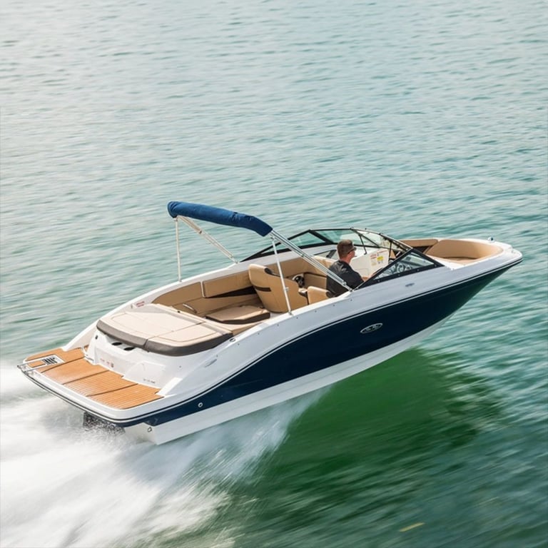 Flathead Lake Full-Day Sea Ray Boat Rental image