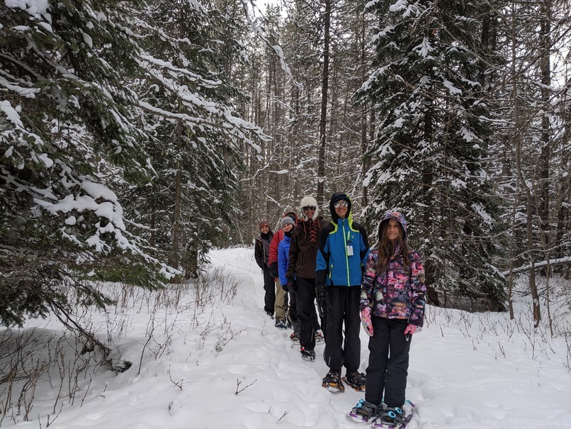 Columbia Falls Winter Snowshoe image