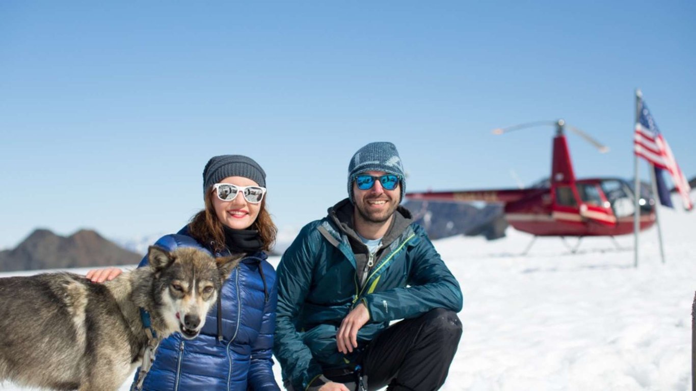 Anchorage Helicopter and Glacier Dogsled Tour Tour Image 1