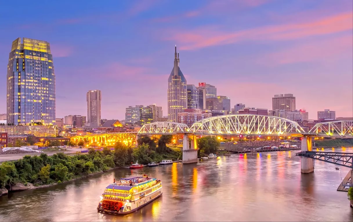 Best Boat & Sunset Cruises in Nashville: Skyline, Lakes & BYOB Fun image