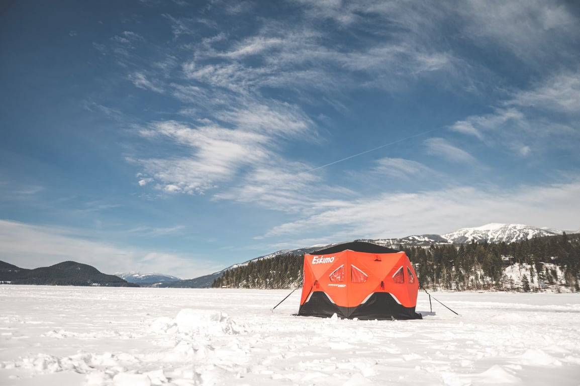 Ice Fishing On Whitefish Lake Tour Image 13