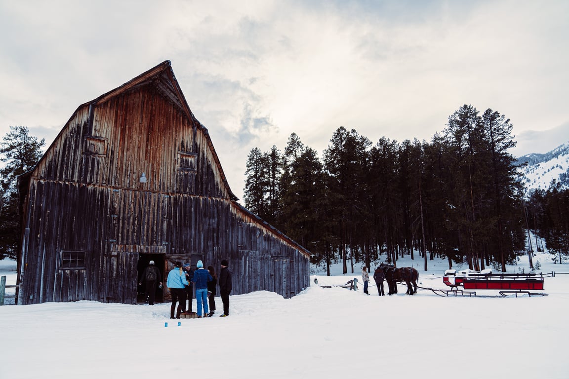 Snake River Ranch Sleigh Ride Tour Image 4
