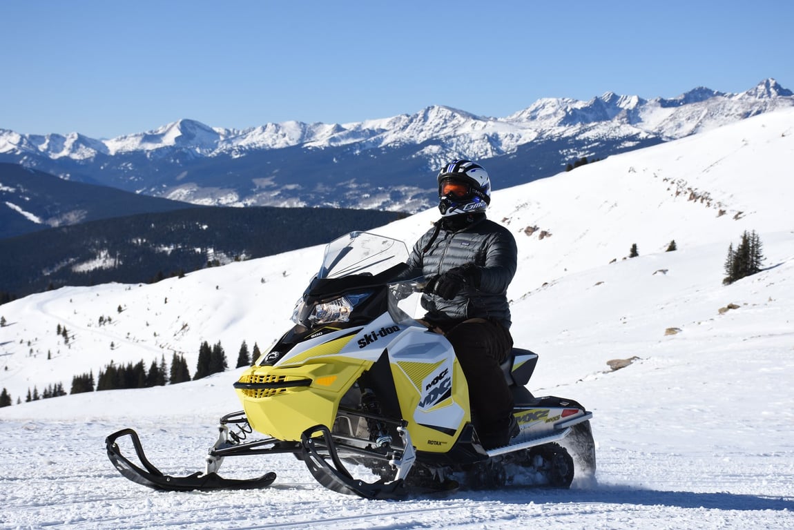 Four Hour Vail Snowmobile Rental image