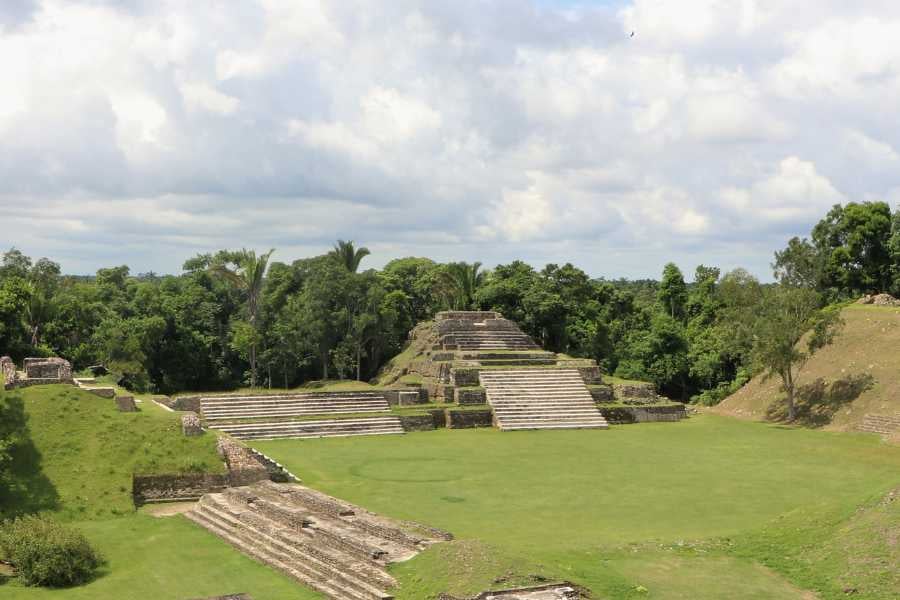 A beautiful view of the Altun Ha Site