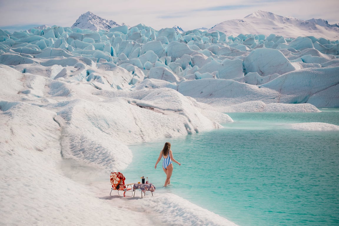 Knik Glacier Helicopter & Polar Plunge Tour image