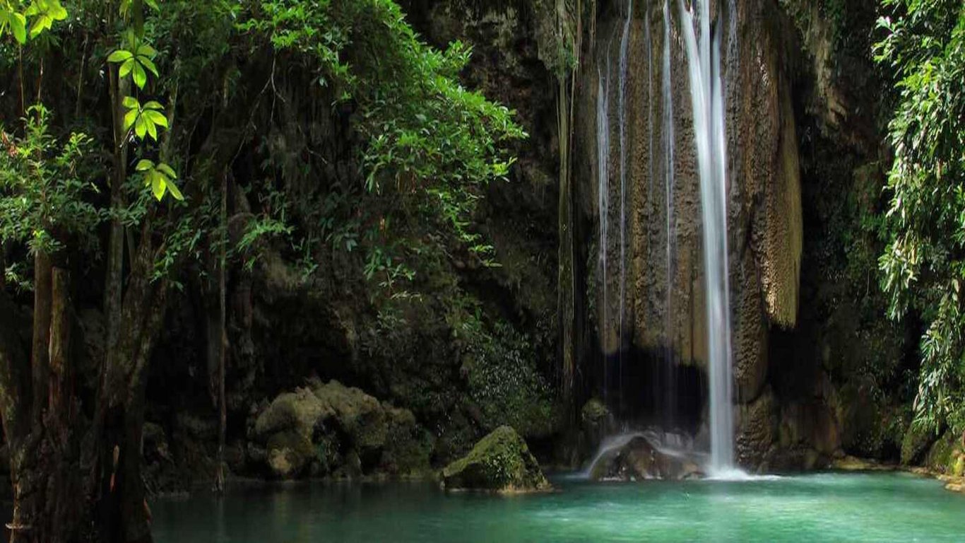 Waterfall in Puerto Plata image