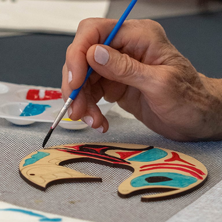 Ultimate Saxman Village Tour: Native Ornament Painting, Culinary Tasting, & Cultural Showcase Tour Image 9