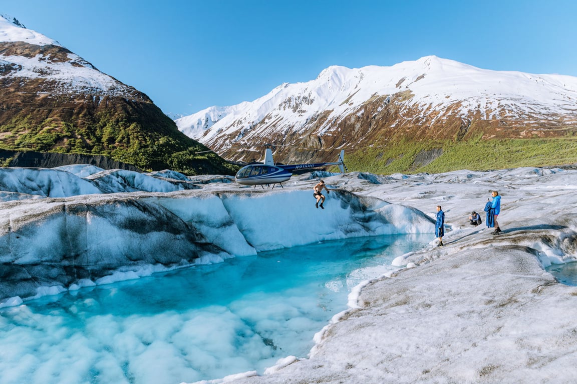 Knik Glacier Helicopter & Polar Plunge Tour Tour Image 6