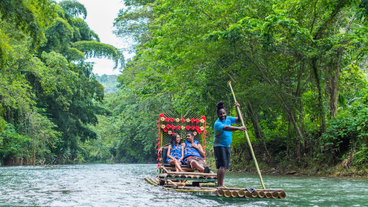 Great River Bamboo Scenic Rafting & Limestone Foot Rub image