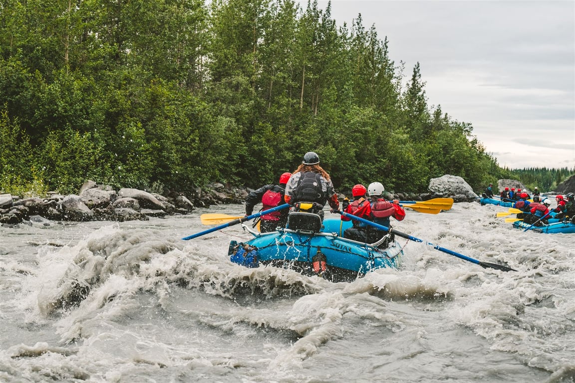 Matanuska River Lions Head Whitewater Rafting Tour Image 4