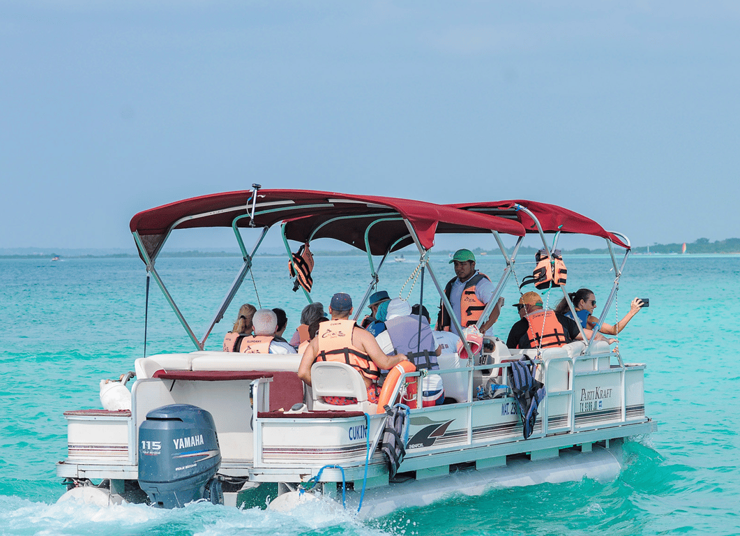 Bacalar Lagoon Excursion By Boat - From Costa Maya Tour Image 7