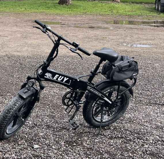 Foldable eBike In Glacier National park image