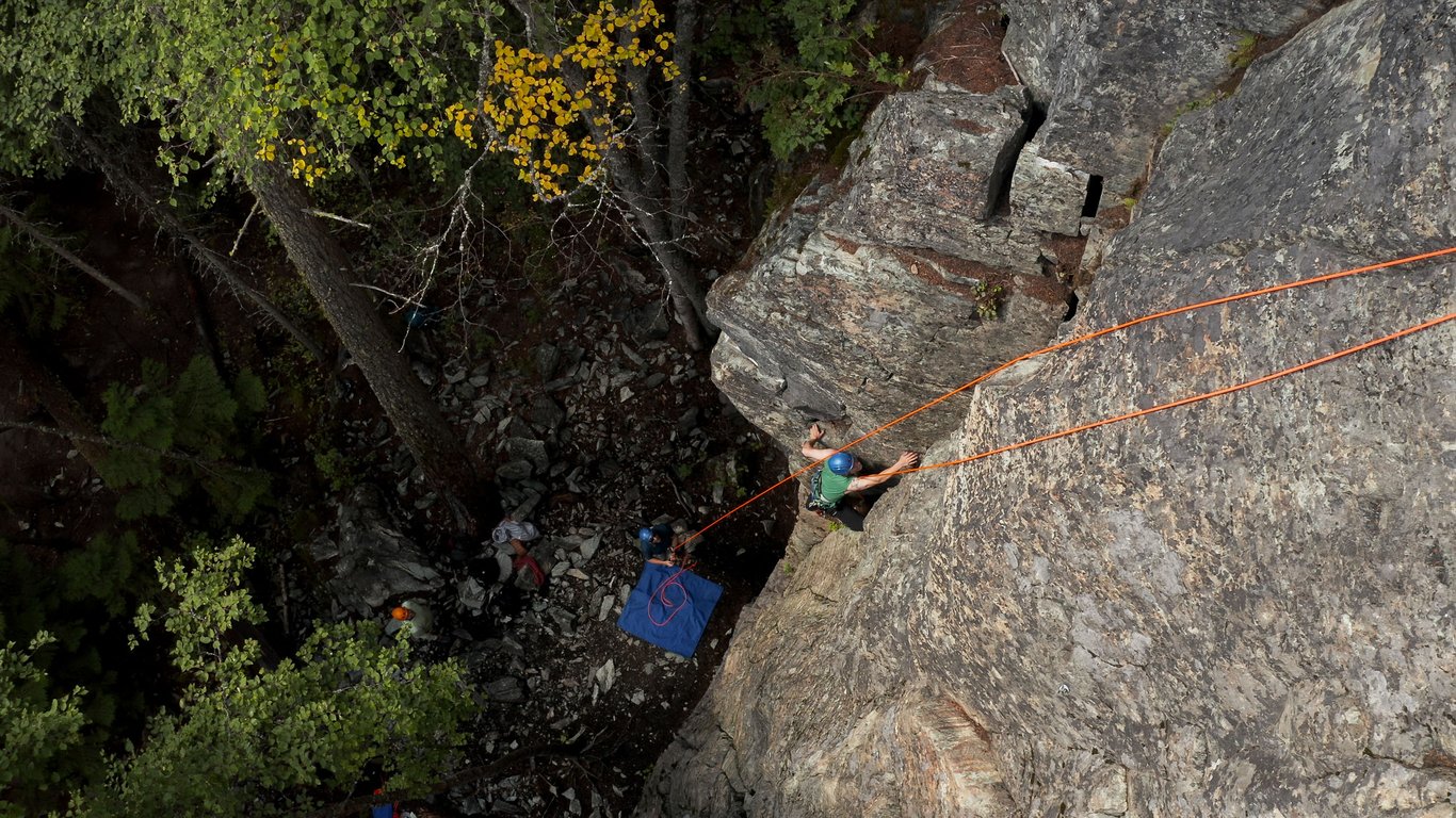 Whitefish Private Guided Rock Climbing Full-Day Tour Image 3