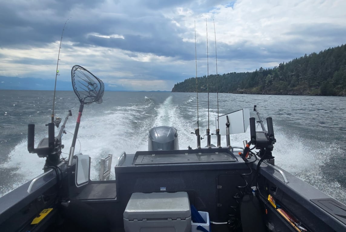 Flathead Lake Fishing Private Half-Day Tour Image 8