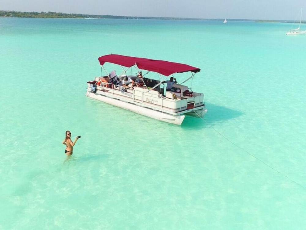 Bacalar Lagoon Excursion By Boat - From Costa Maya image