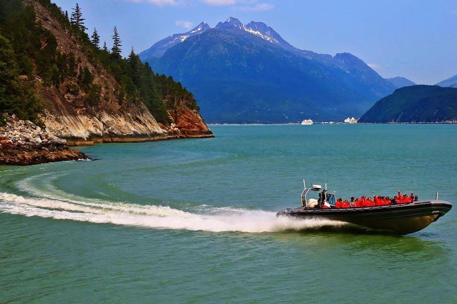 Boat in Skagway image