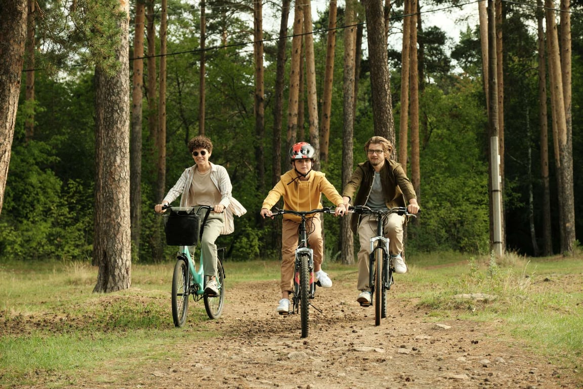 Biking image