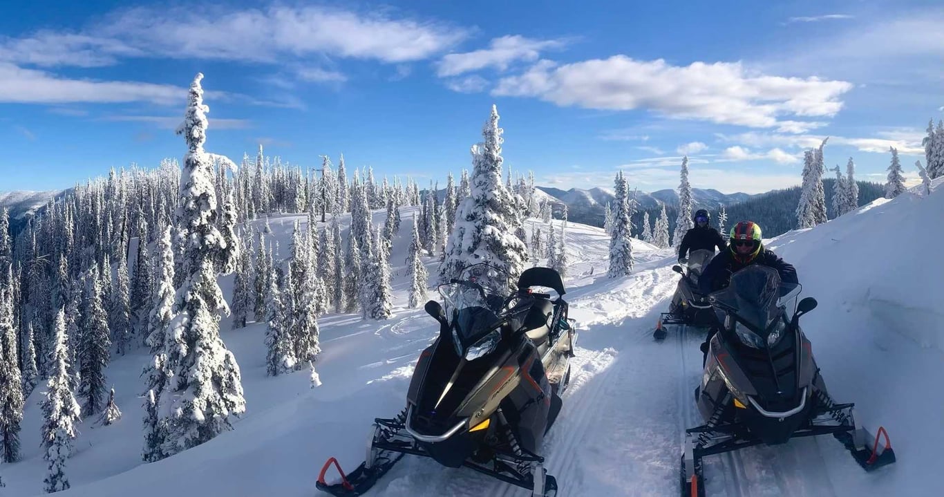 Full-Day Whitefish Snowmobile Tour Tour Image 2