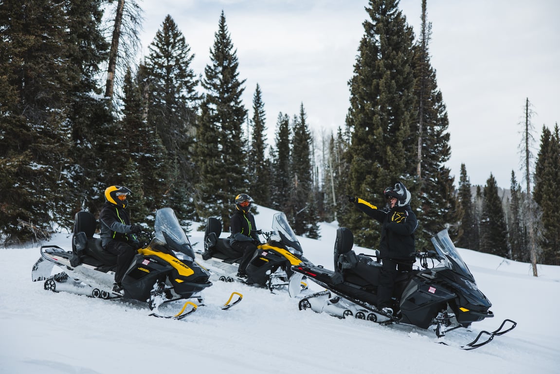 Alpine, WY Snowmobile Rentals - Full Day Tour Image 2